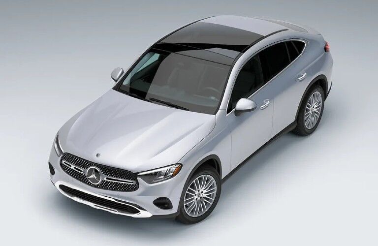 2026 Mercedes-Benz GLC Coupe in a white room