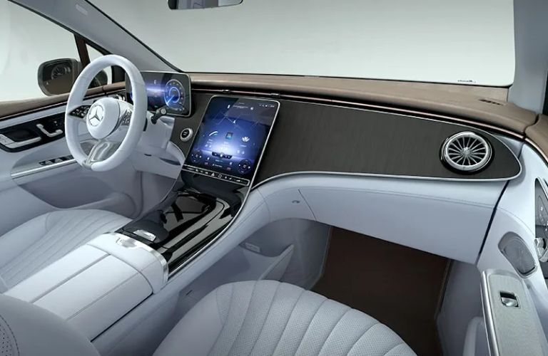 2026 Mercedes-Benz EQE 320+ SUV interior front dash