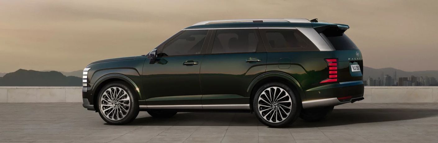 2026 Hyundai Palisade side view by water