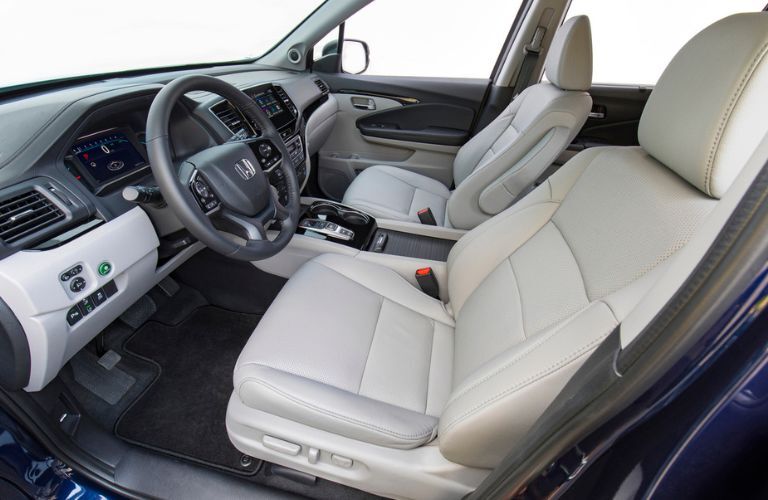 Interior of the 2021 Honda Pilot