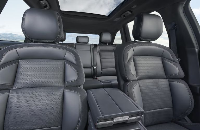 rear seat view of the 2025 Lincoln Nautilus