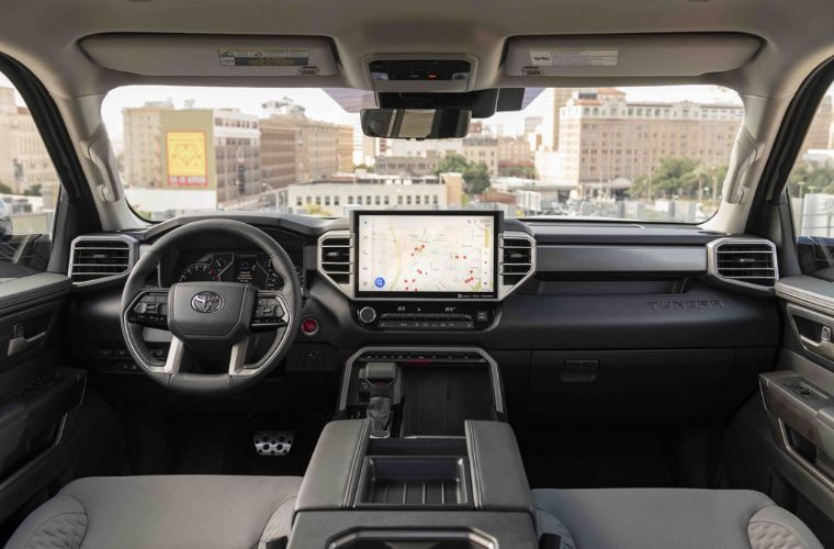 Interior of the 2022 Tundra