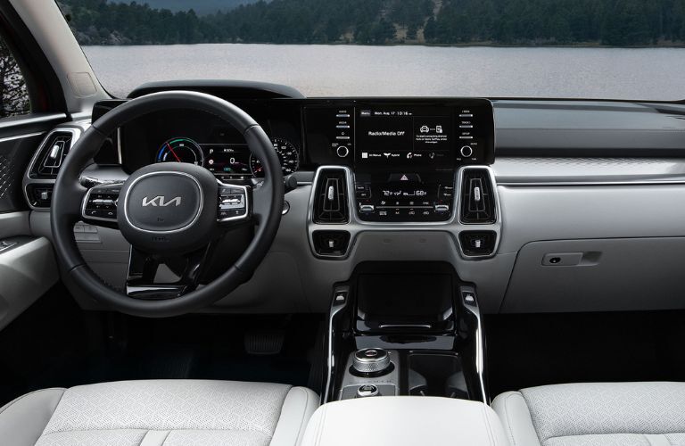 2024 Kia Sorento Hybrid interior front dash