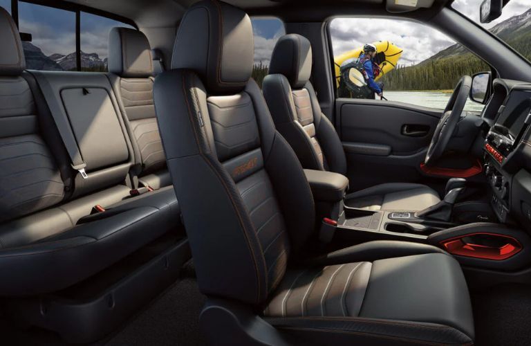 2026 Nissan Frontier cabin view