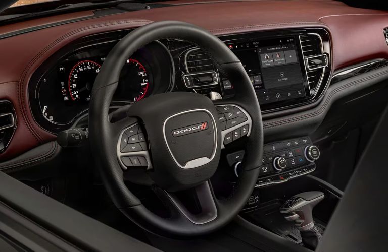 dashboard view of the 2024 Dodge Durango