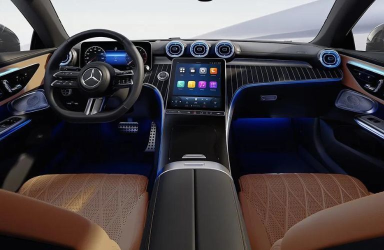 2024 Mercedes-Benz CLE Coupe interior steering and dashboard