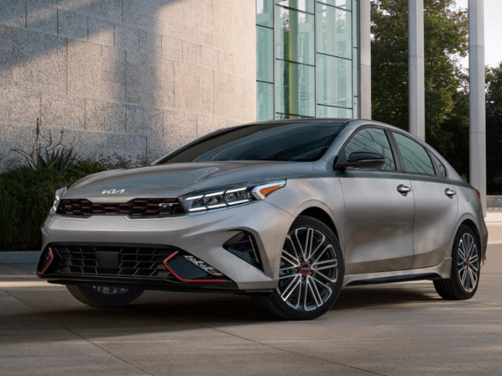 2023 Kia Forte on the road