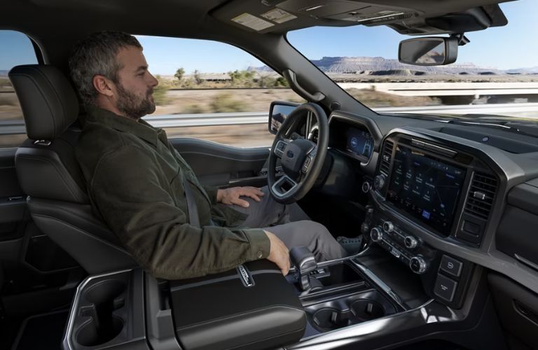 2025 Ford F-150 front interior
