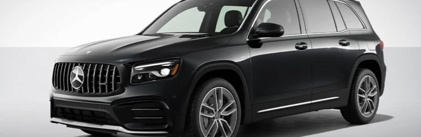 front quarter view of the 2025 Mercedes-Benz AMG GLB 35 SUV