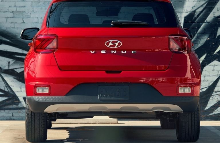 2022 Hyundai Venue back view