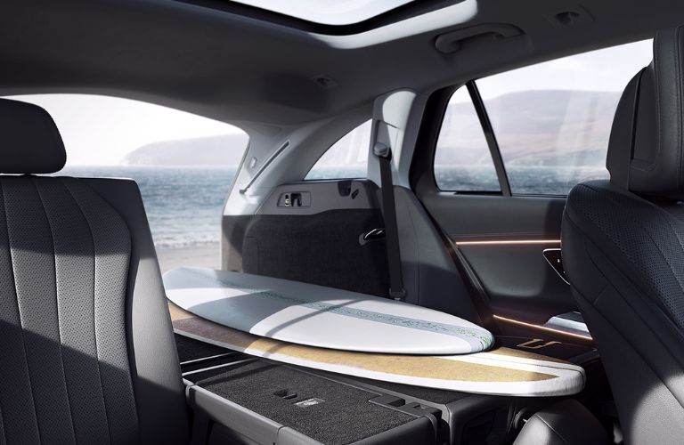 rear interior view of the 2026 Mercedes-Benz E-Class Wagon