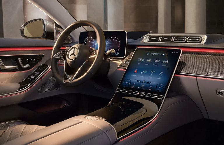 Mercedes-Benz interior front dashboard