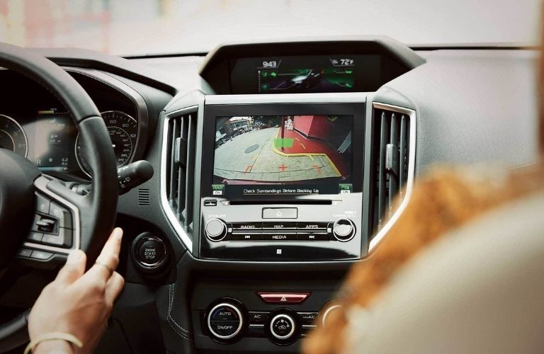 2021 Subaru Impreza rear camera view