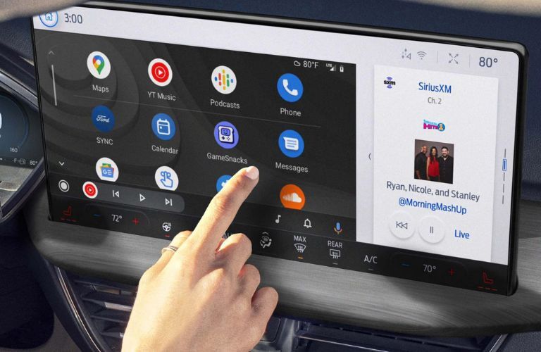 2025 Ford Escape Active touchscreen display