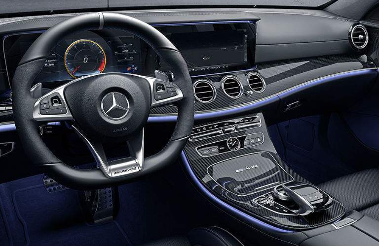 2018 Mercedes-Benz AMG E 63 Wagon steering wheel