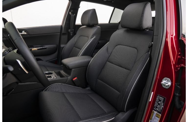 Interior view of the 2021 Sportage