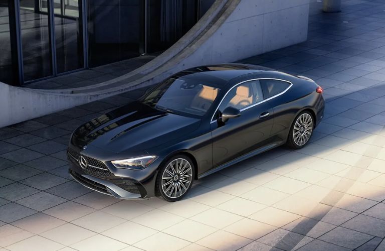 top and side view of the 2026 Mercedes-Benz CLE