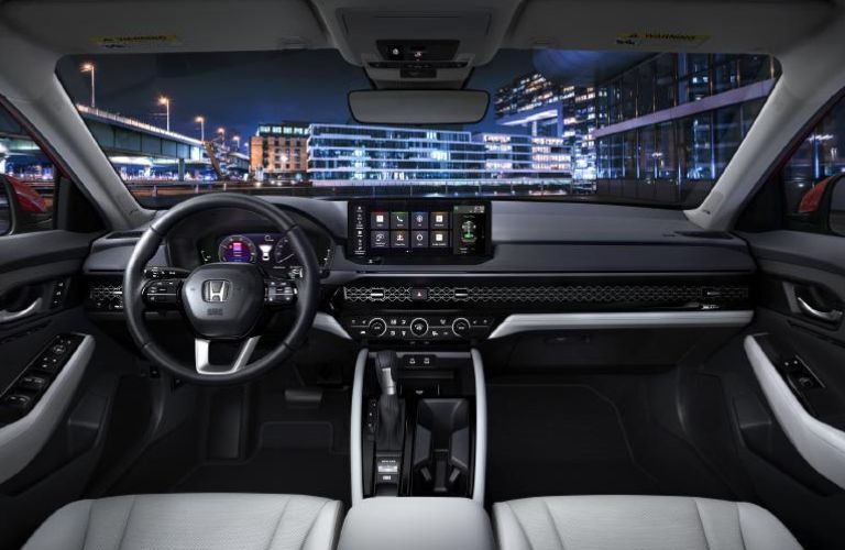 Interior of the 2023 Honda Accord