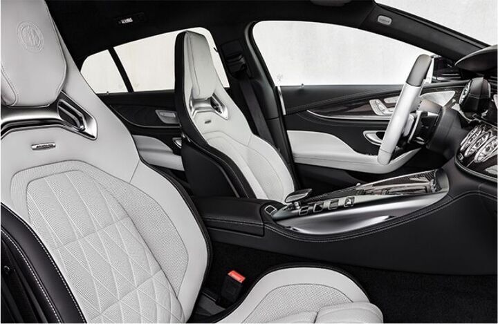 2022 Mercedes-AMG GT 4-Door Coupe Front Seats
