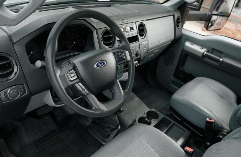 2024 Ford F-650 cabin view
