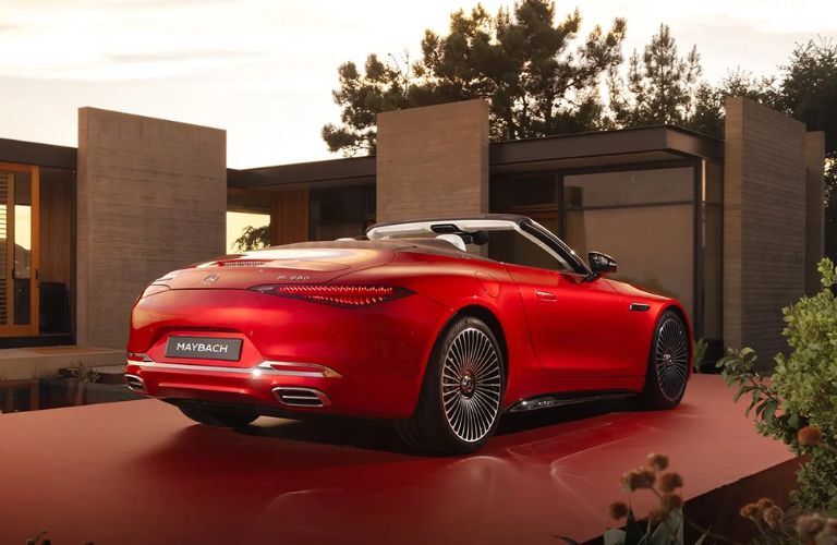 2026 Mercedes-Maybach SL 680 exterior rear view