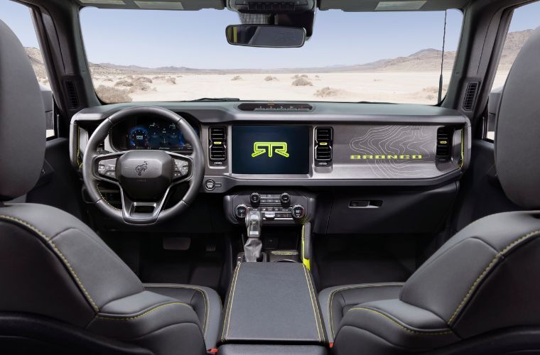 2027 Ford Bronco RTR front seats