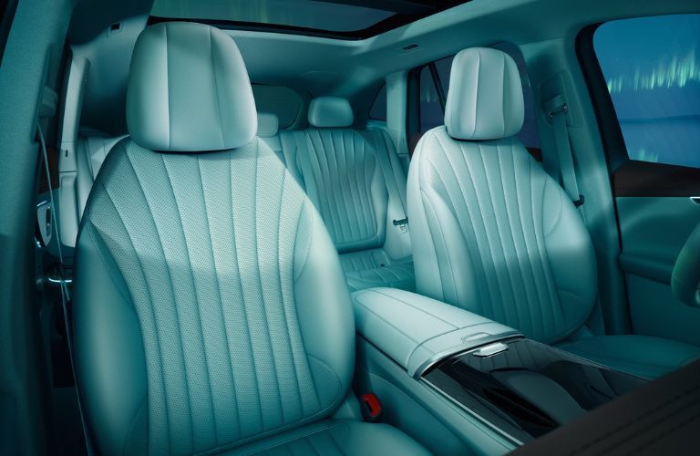 Seating in the 2027 Mercedes-Benz EQE 320 4MATIC® SUV