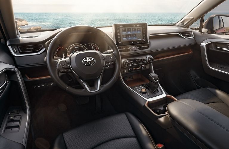 2021 Toyota RAV4 front interior