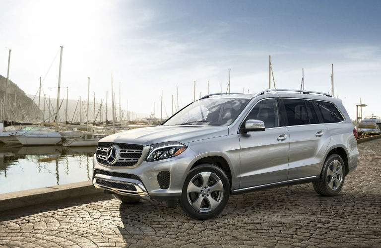 Mercedes-Benz GLS SUV silver