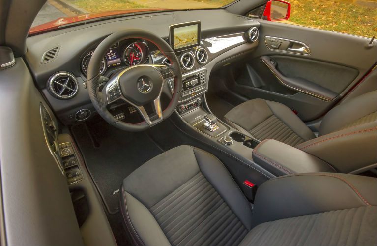 Cabin of the 2016 Mercedes-Benz CLA