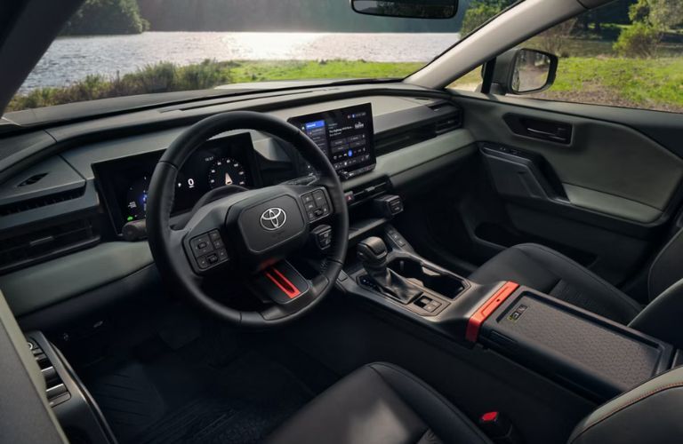2026 Toyota RAV4 Plug-In cabin view