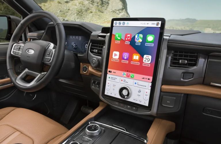 dashboard view of the 2024 Ford Expedition MAX