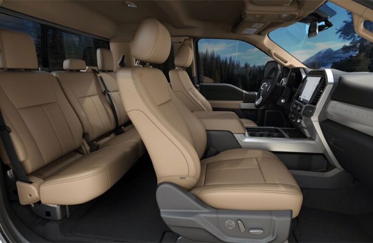 2022 F-350 Super Duty seating side view