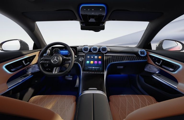 dashboard view of the 2027 Mercedes-Benz CLE 300 4MATIC® Coupe