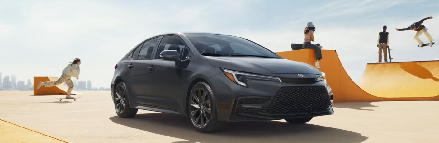 2026 Toyota Corolla side and front view