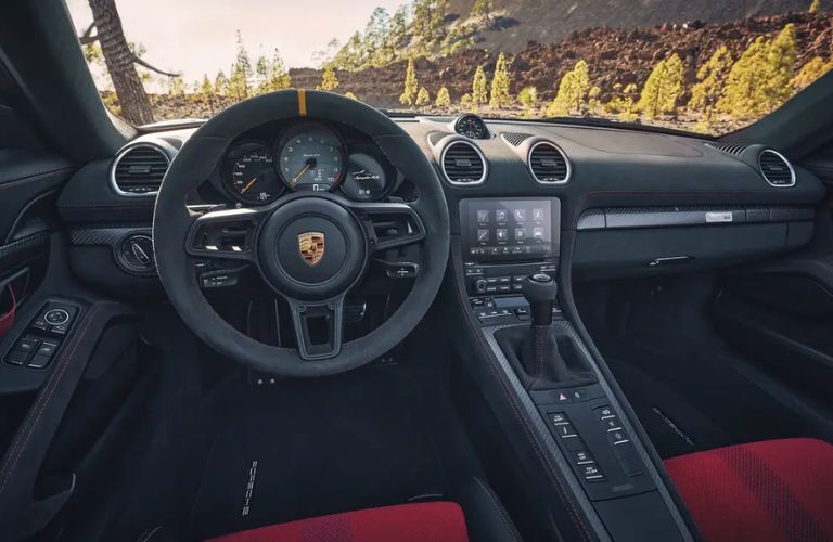 2023 Porsche AG 718 Spyder RS dashboard
