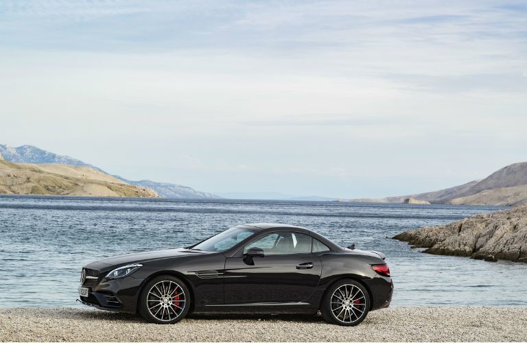 2017 Mercedes-Benz AMG® SLC 43 by the ocean