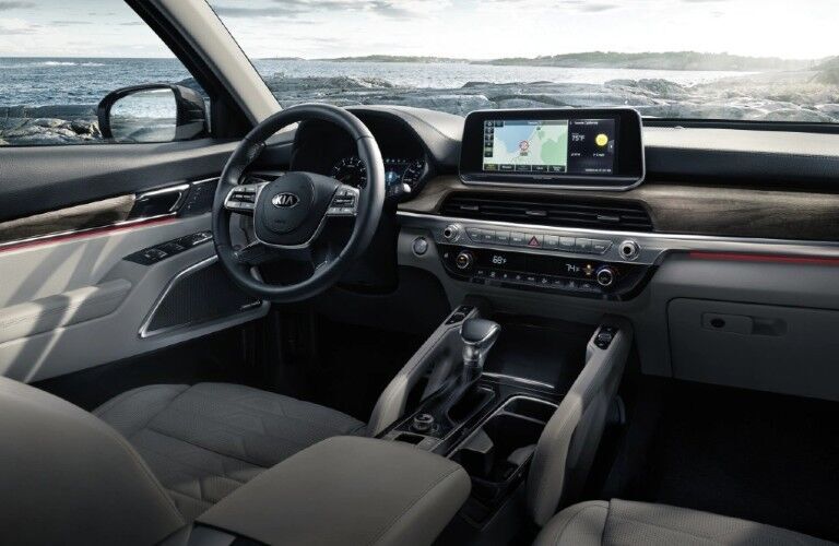 2021 Kia Telluride Steering Wheel, Dashboard and Touchscreen