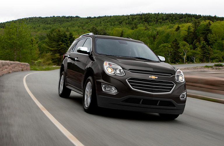 Chevy Equinox on road