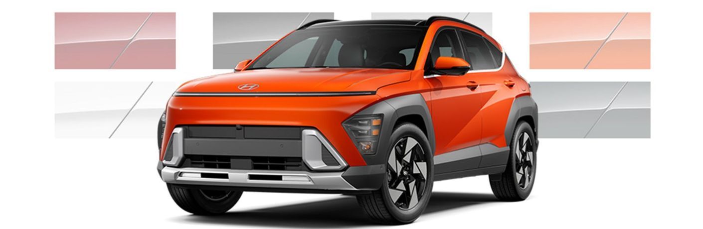 2026 Hyundai Kona on a white background