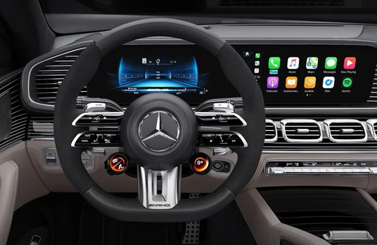 2025 Mercedes-Benz AMG® GLE 63 S Coupe interior front view