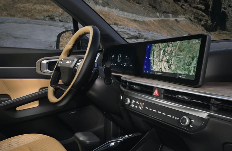 dashboard view of the 2026 Kia Sorento