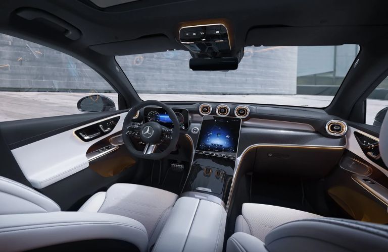 top dashboard view of the 2026 Mercedes-Benz GLC 300 4MATIC® Coupe