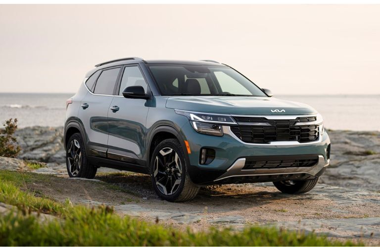 2025 Kia Seltos by water