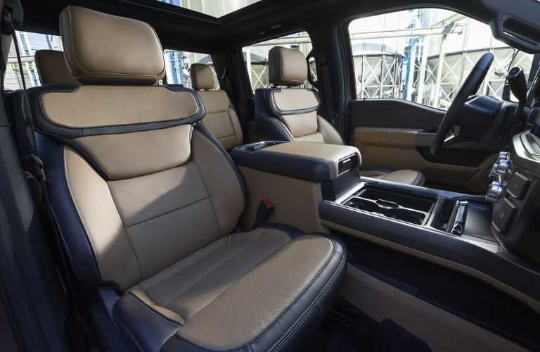 2024 Ford-350 cabin view