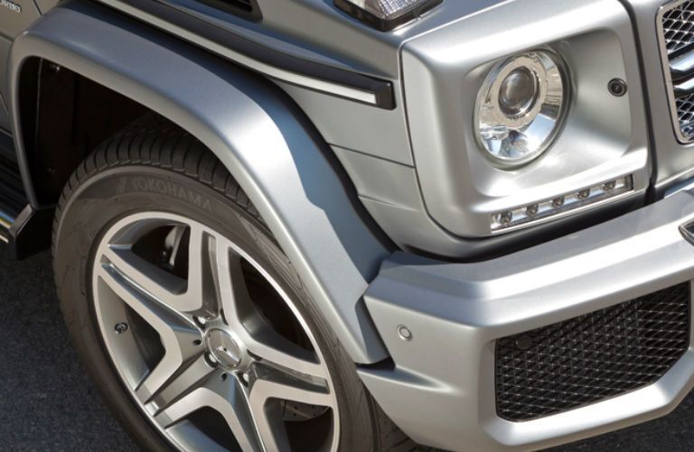 2017 Mercedes-Benz G-Class Exterior Passenger Side Front Headlight & Wheel