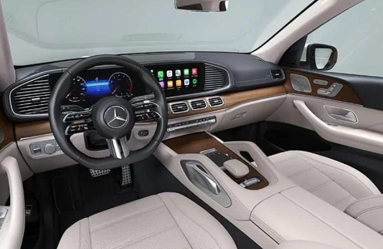 2025 Mercedes-Benz GLS 580 SUV cabin view