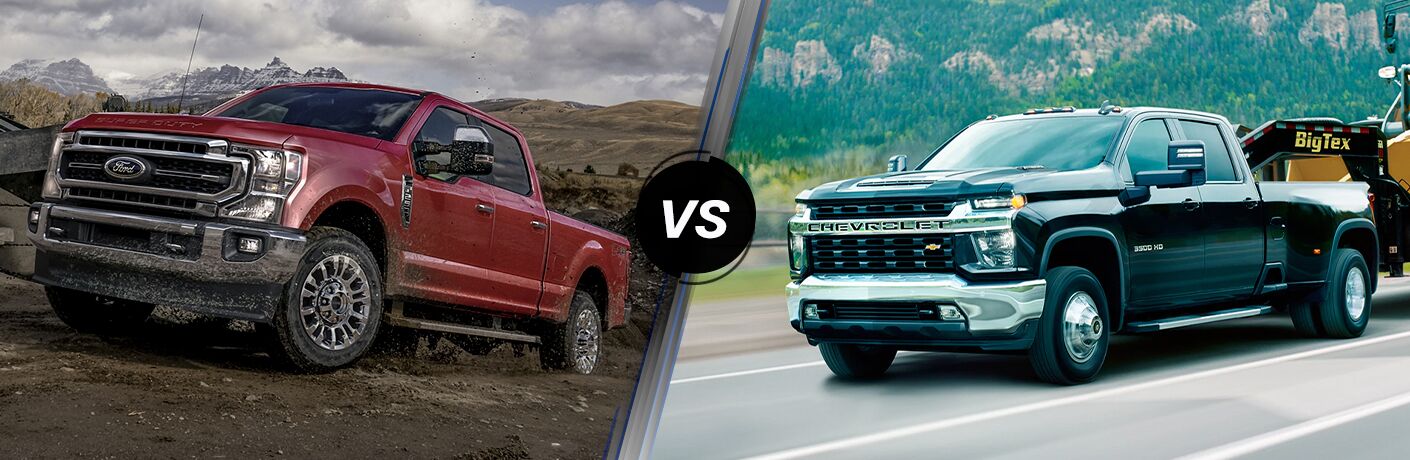 2020 Ford F-250 vs 2020 Chevrolet 3500
