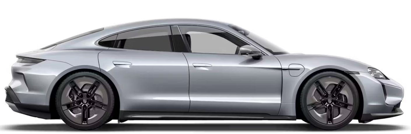 2024 Porsche Taycan Turbo S exteriro side view