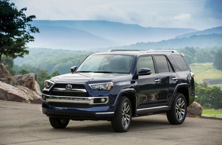 Front view of the 2016 Toyota 4Runner parked